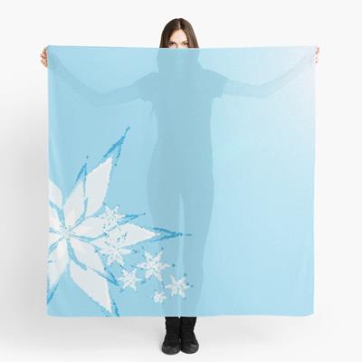 Blue Christmas Star