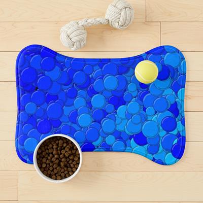 Blue and Turquoise Bubbles