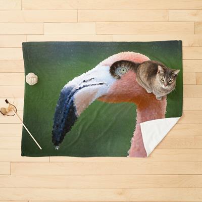 Bubbly Pink Flamingo