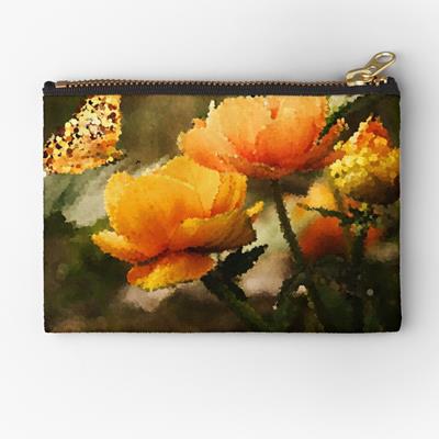 Butterfly on Flowers