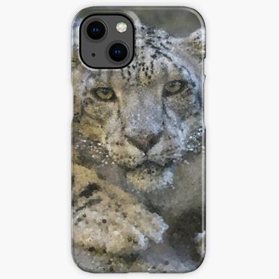Curious Snow Leopard
