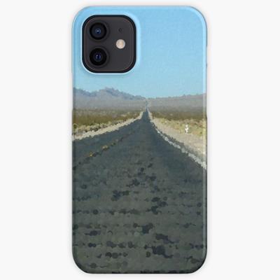Empty Desert Road to Nowhere