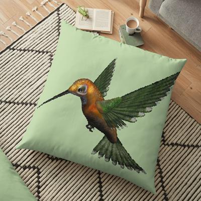 Green and Gold Hummingbird