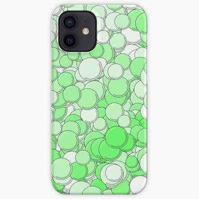 Green and White Bubbles