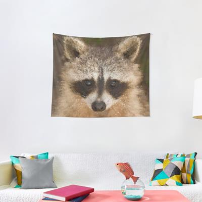 Happy Raccoon Face!