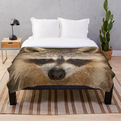 Happy Raccoon Face!