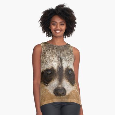 Happy Raccoon Face!