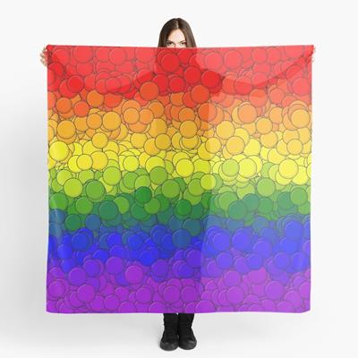 LGBTQ Pride Flag Bubbles