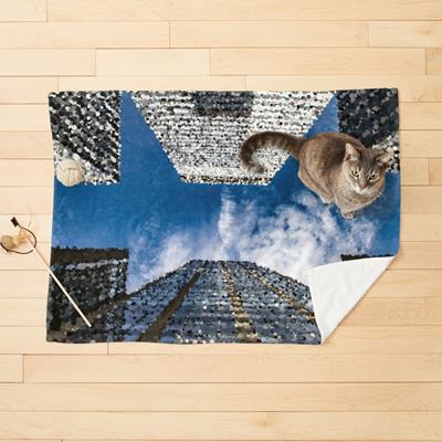 Looking Up at the New York Skyline
