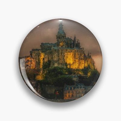 Mont St Michel Under Stormy Skies