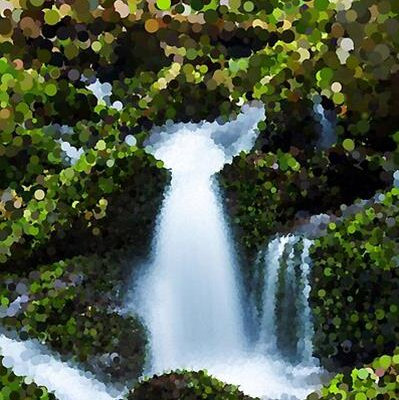 Mossy Mountain Waterfall