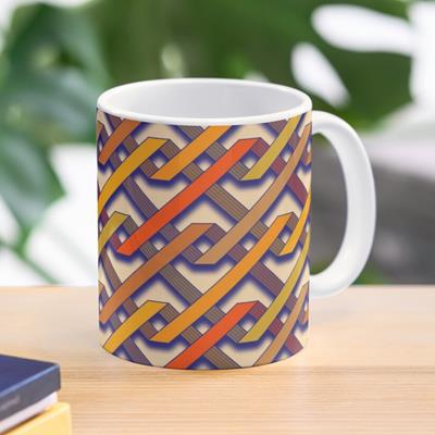 Orange and Brown Tangles