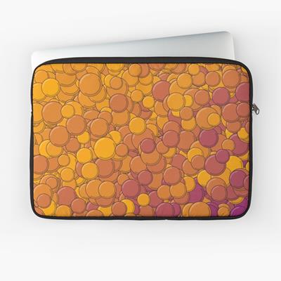 Orange and Purple Bubbles