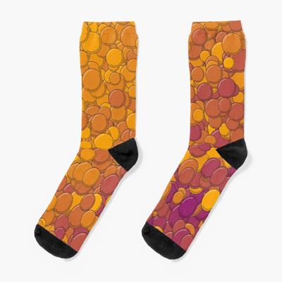 Orange and Purple Bubbles