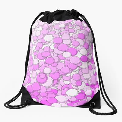 Purple and White Bubbles