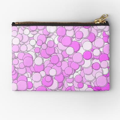 Purple and White Bubbles