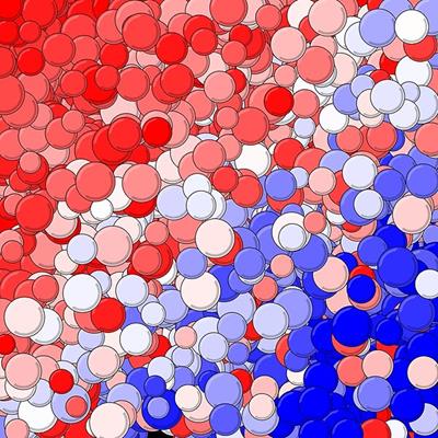 Red White and Blue Bubbles