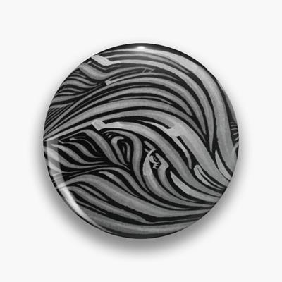 Rich Abstract Line Art in White on Black