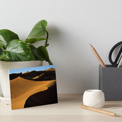 Sand Dunes in Shadow