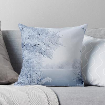 Snowy Wooded Landscape