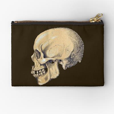 Stylized Skull in Profile