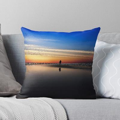 Sunset Over Smooth Water