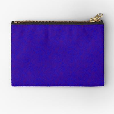 Swirling Abstract Line Art in Purple on Blue