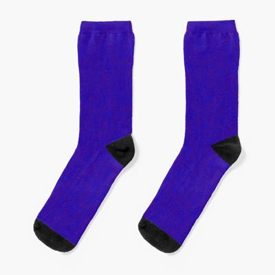 Swirling Abstract Line Art in Purple on Blue