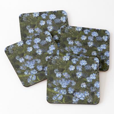 Tiny Blue Wildflowers