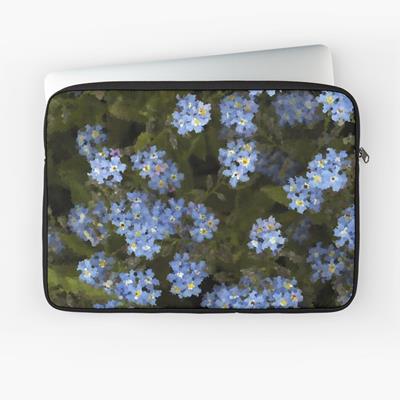 Tiny Blue Wildflowers