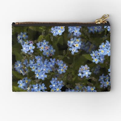 Tiny Blue Wildflowers