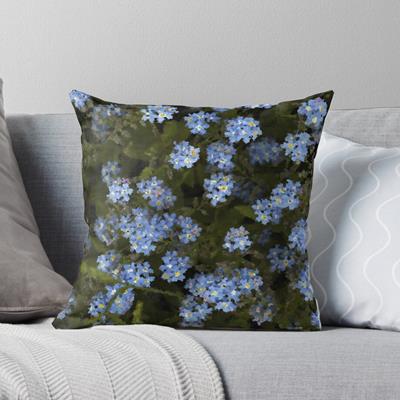 Tiny Blue Wildflowers
