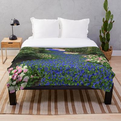 Tranquil Flower Path