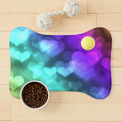 Trippy Colorful Hearts